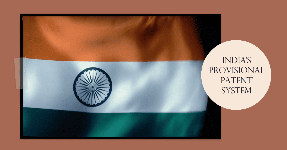 Provisional Patent Application In India